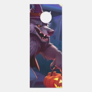 Halloween/werewolf/fall/autumn Door Hanger