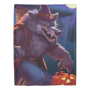Halloween/werewolf/fall/autumn Duvet Cover