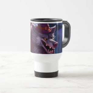 Halloween/werewolf/fall/autumn Travel Mug