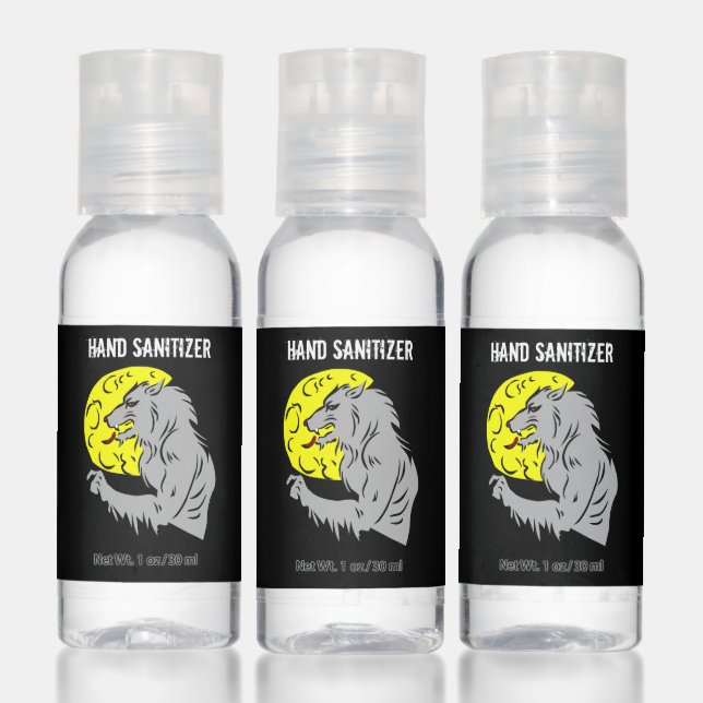 Halloween Werewolf Hand Sanitizer (Set)