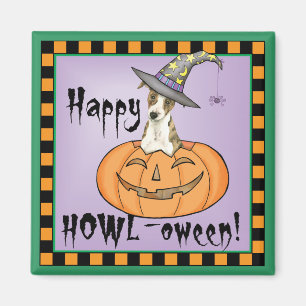 Halloween Whippet Magnet