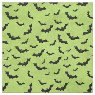 Halloween Web Tree Ghost Bat Gray Cotton Fabric Benartex Boo Ville By The Yard 