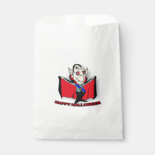 Halloween White Favor Bags/Vampire Bag