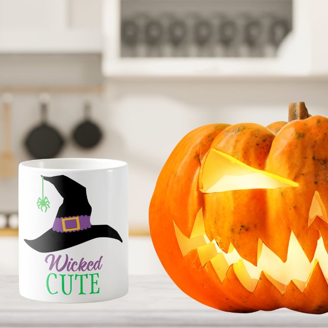 Halloween Wicked Cute Witch Hat Coffee Mug (Creator Uploaded)