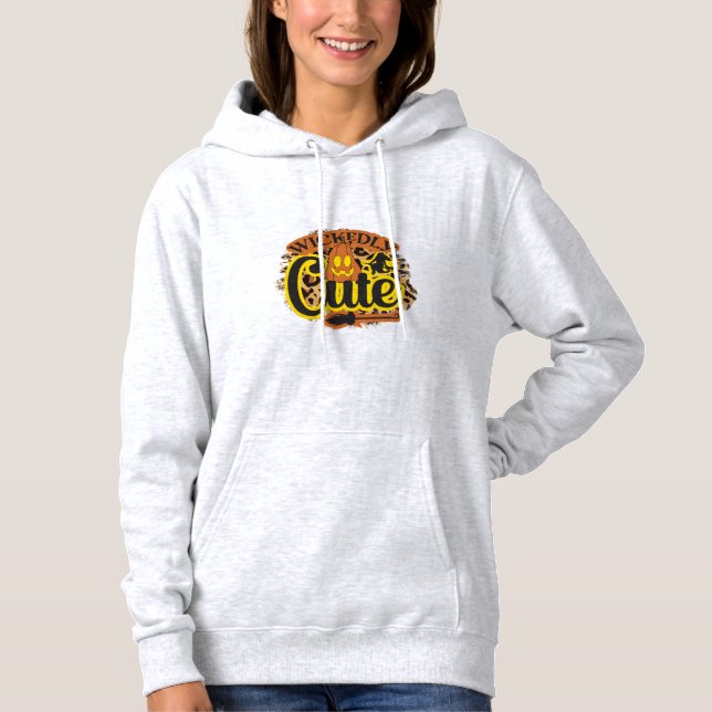 Halloween Wickedly Cute Hoodie (Front)