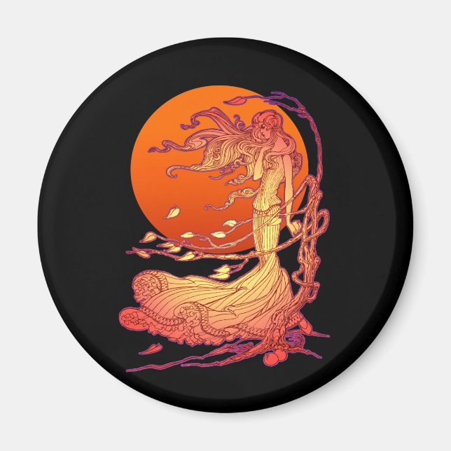 Halloween Wind Magnet (Front)