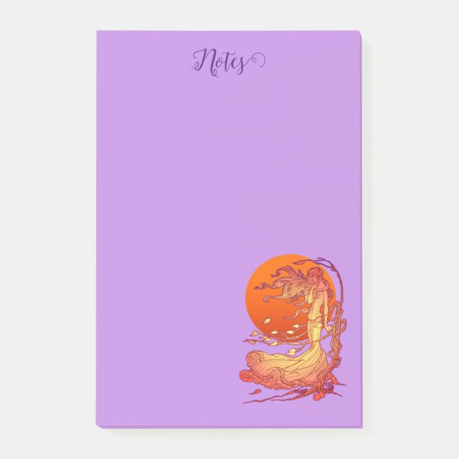 Halloween Wind Post-it Notes (Front)