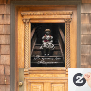 Halloween window cling