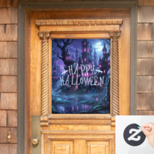 Halloween window cling