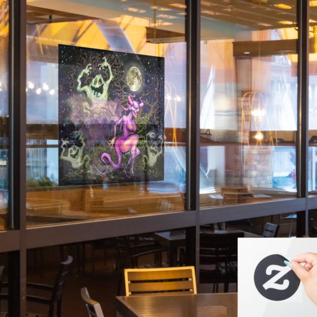 Halloween Window Cling (Restaurant Window)