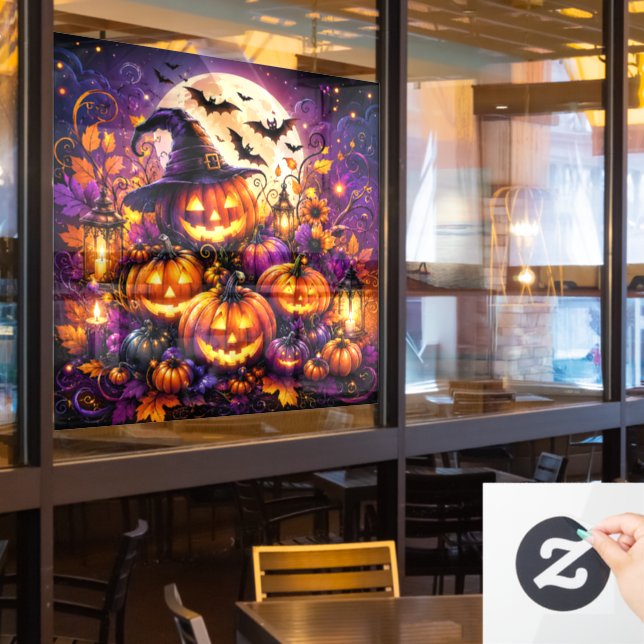 Halloween Window Cling (Restaurant Window)