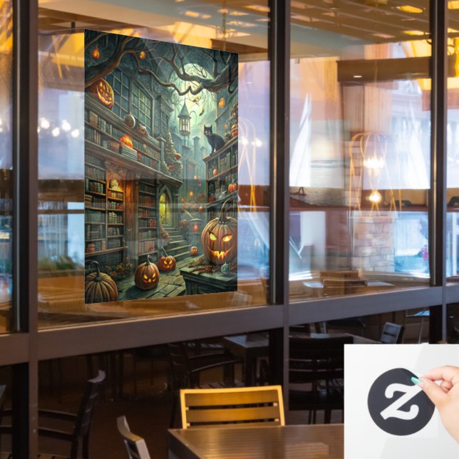 Halloween Window Cling (Restaurant Window)