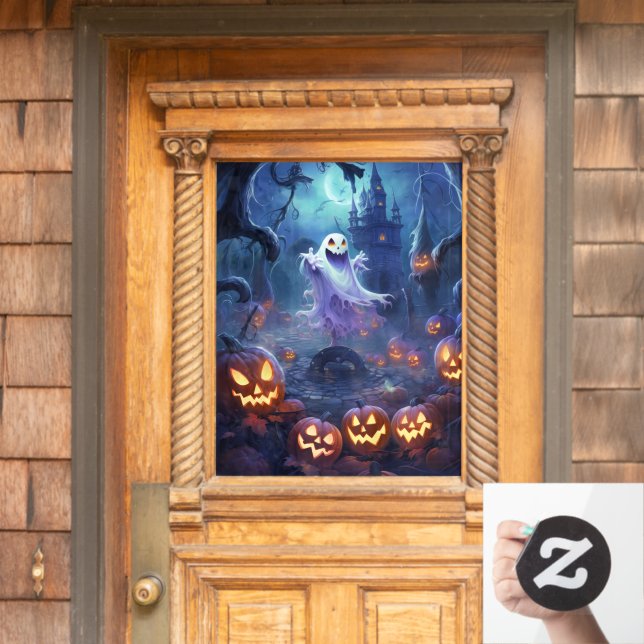 Halloween Window Cling (Home Door)