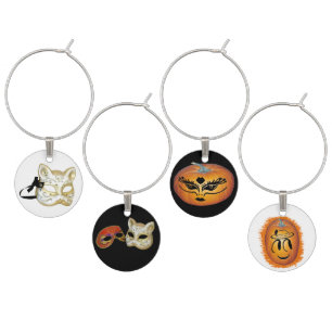 Halloween Wine Charms