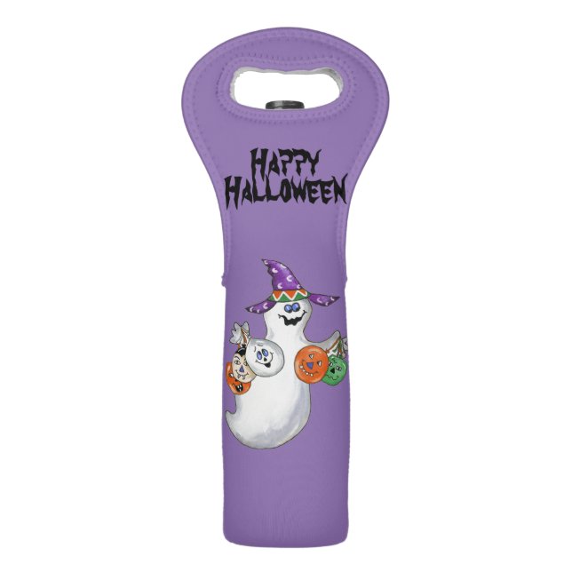Halloween Wine Tote (Front)