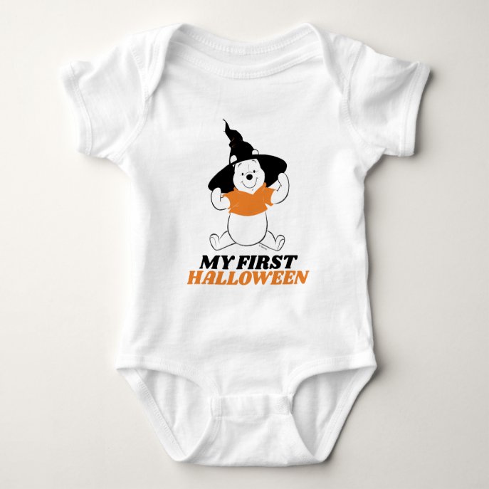 Halloween Winnie the Pooh | My First Halloween Baby Bodysuit