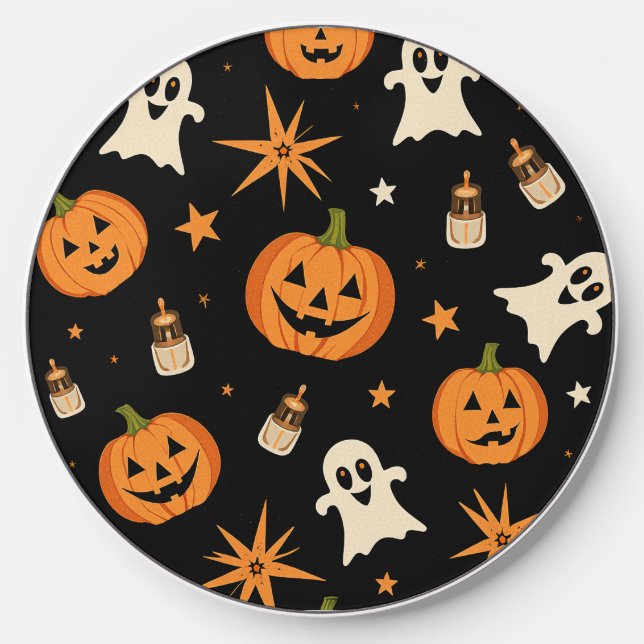 Halloween  wireless charger  (Front)