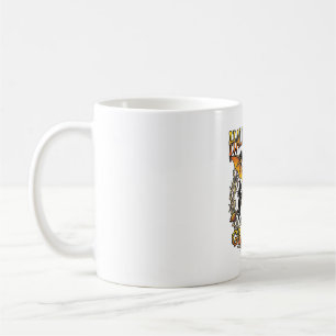 Halloween Wishes Grandpa Bat Witches Cauldron_1 Coffee Mug