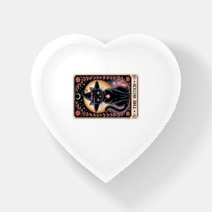 Halloween Witch Aesthetic Cat Lovers Gothic Tarot Paperweight