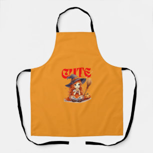 Halloween Witch All-Over Print Apron