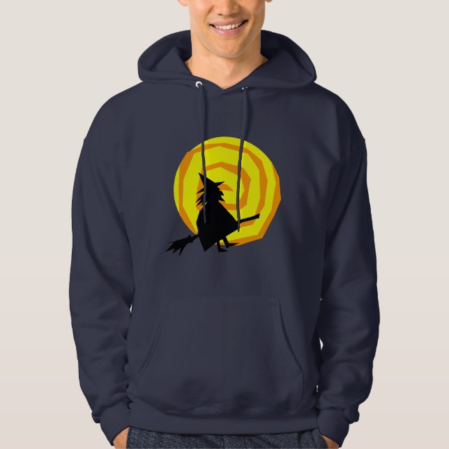 Halloween Witch and Moon Shirt (Front)