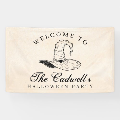 Halloween Witch Banner