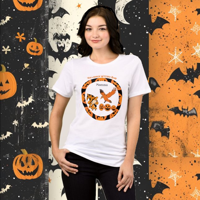 Halloween Witch Bash Jack O Lantern Birthday Mamma Tri-Blend Shirt (Halloween Witch Bash Jack O Lantern Birthday Mamma Tri-Blend Shirt)