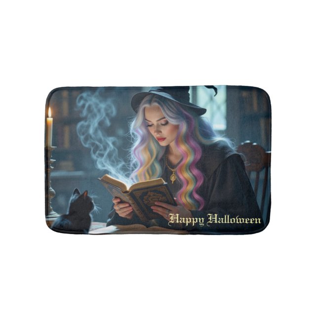 Halloween. Witch Bath Mat (Front)