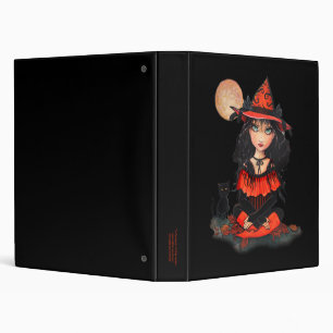 Halloween Witch Binder by Molly Harrison