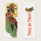 Halloween Witch Bookmark (Front & Back)