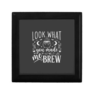 Halloween Witch Brew Funny Potion Design_1 Gift Box
