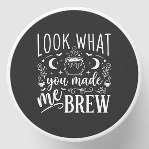 Halloween Witch Brew Funny Potion Design_1 Mini Candle Favors