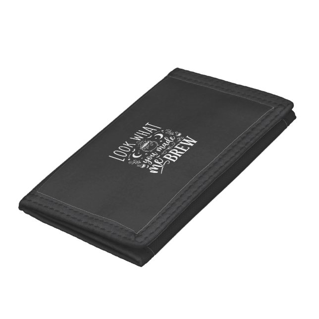 Halloween Witch Brew Funny Potion Design_1 Trifold Wallet (Bottom)