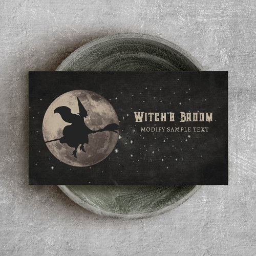 Halloween Witch  Business Card