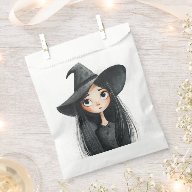 Halloween Witch Candy Favor Bags (Clipped)