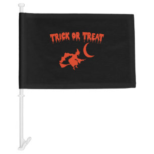 HALLOWEEN WITCH CAR FLAG