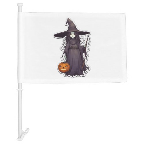 Halloween Witch                     Car Flag