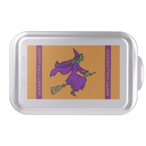 Halloween Witch Cartoon Cake Pan