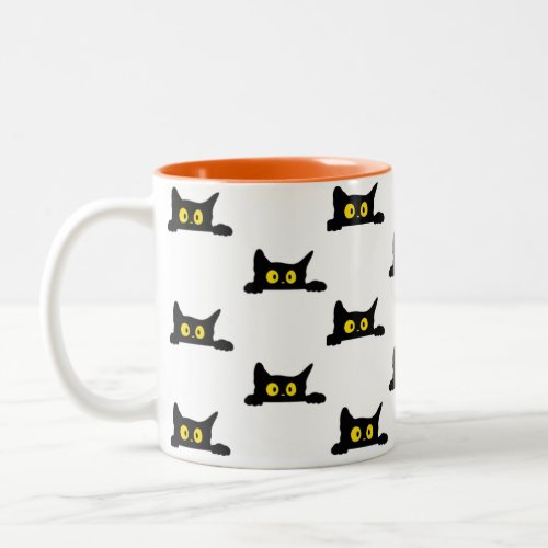 Halloween Witch Cat Mug