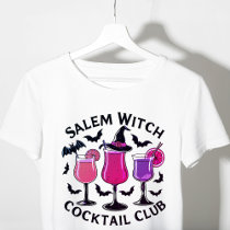 Halloween Witch Cocktail Club Drinks  Tri-Blend Shirt