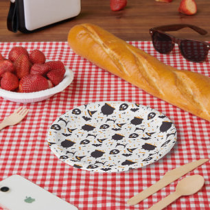 Halloween Witch Craft Paper Plates
