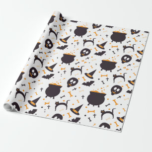 Halloween Witch Craft Wrapping Paper