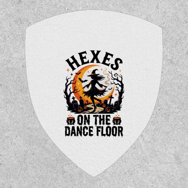 Halloween Witch Dance Night Patch (Front)