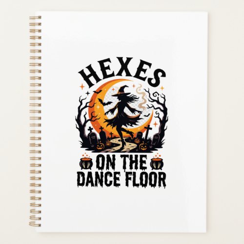 Halloween Witch Dance Night Planner