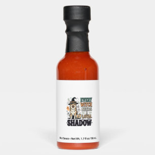 Halloween Witch Dog Spirits Hot Sauces