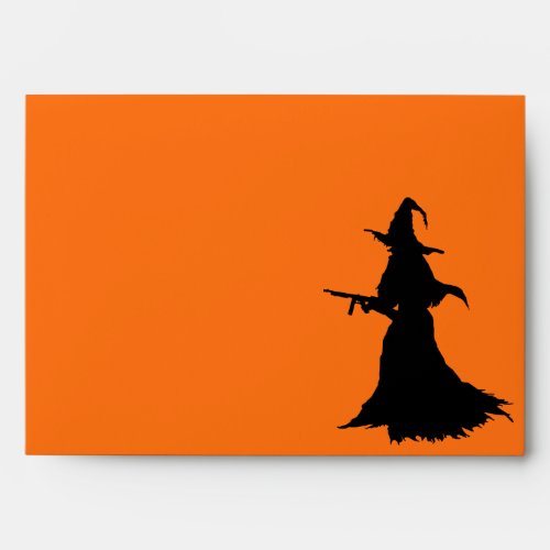 Halloween Witch Envelope