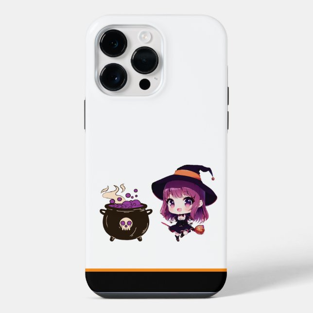 Halloween/witch/fall/October Iphone Case (Back)