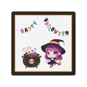Halloween/witch/fall/October Metal Print