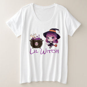 Halloween/witch/fall/October Plus Size T-Shirt