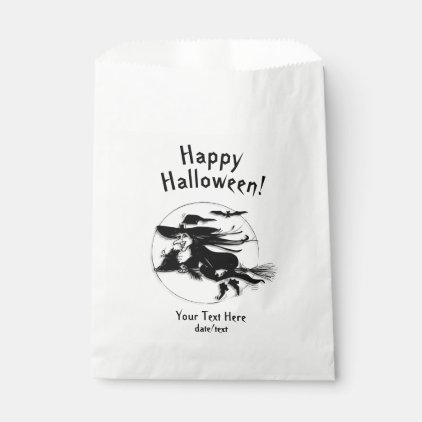 Halloween Witch Favor Bag